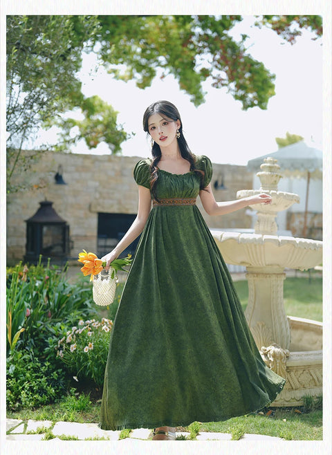 cottagecore formal dresses Wilma vintage dress, vintage French dress, vintage dress, fairy, dress, French dress, 1940s halter neck summer dress line dress crafted from Simple Maxi Plus Size Size:18 REG