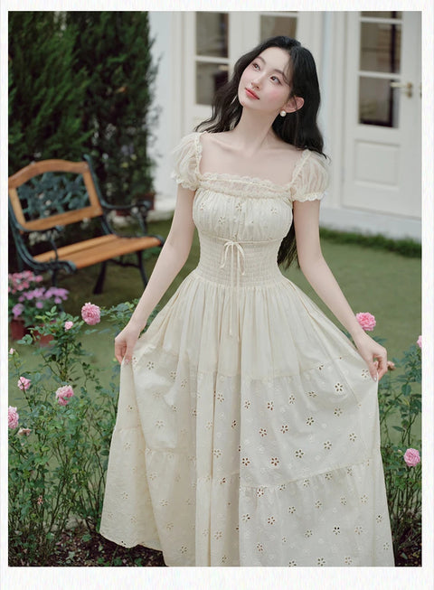 french cottagecore dress Odette vintage dress, Vintage dress, vintage dress, fairy, dress, French dress, 1940s Green Size:1X 14/16 Filene's Basement Wedding Dress Sale 2017 Poetic Charm Bronze Asymmetric etc.) in a chic