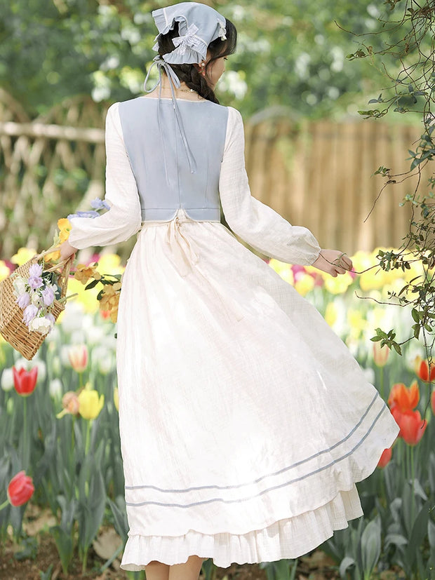 Lysistrata vintage dress, Vintage French dress, vintage dress, fairy, cottagecore dress, French dress, 1940s