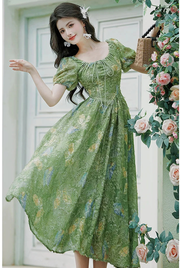Vesper vintage dress, Vintage French dress, vintage dress, fairy, cottagecore dress, French dress, 1940s