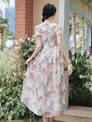 Alberta vintage dress, Vintage French dress, vintage dress, fairy, cottagecore dress, French dress, 1940s