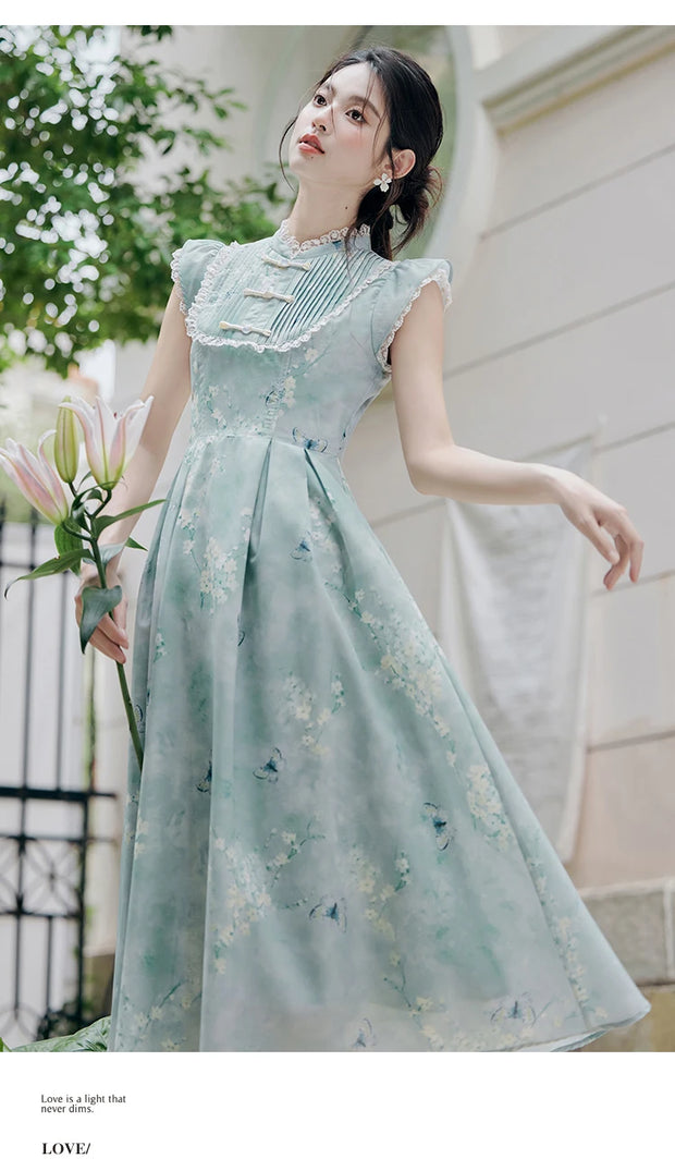 Nancy vintage dress, Vintage asian dress, vintage dress, fairy, cottagecore dress, 1940s