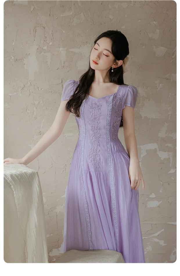 Gwendolyn Enchanted Dream Princess Dress, vintage dress, Vintage French dress, vintage dress, fairy, cottagecore dress, French dress, 1940s