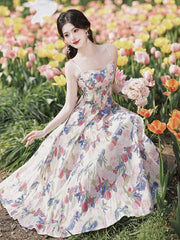 Claribel vintage dress, Vintage French dress, vintage dress, fairy, cottagecore dress, French dress, 1940s