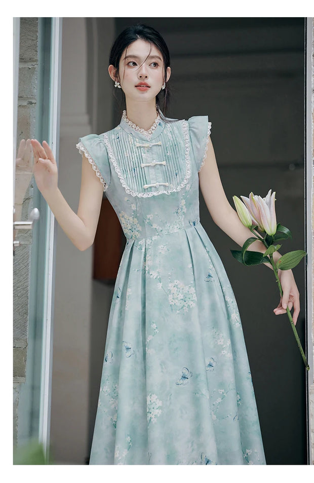 Nancy vintage dress, Vintage asian dress, vintage dress, fairy, cottagecore dress, 1940s