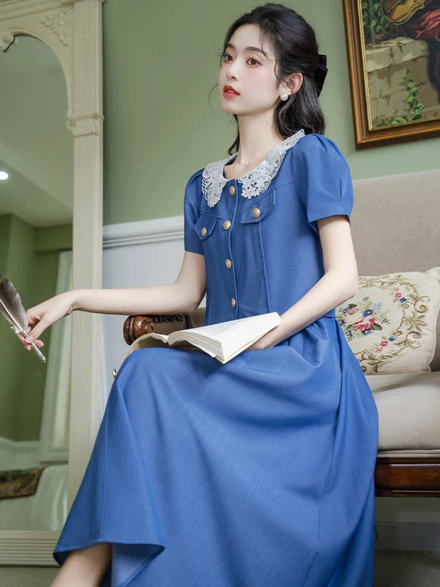 Cybele vintage set, Vintage French dress, vintage dress, fairy, cottagecore dress, French dress, 1940s