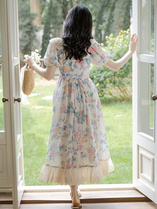 Bernadette vintage dress, Vintage French dress, vintage dress, fairy, cottagecore dress, French dress, 1940s