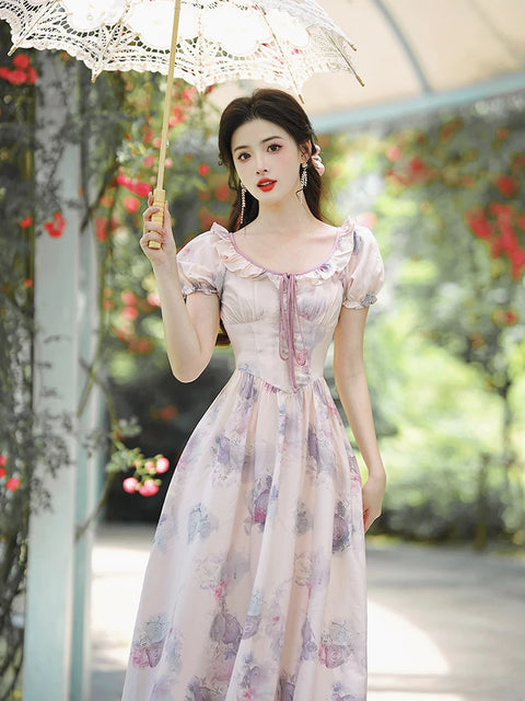 Imogene vintage dress, Vintage French dress, vintage dress, fairy, cottagecore dress, French dress, 1940s Imogene vintage dress, Vintage French dress, vintage dress, fairy, cottagecore dress, French dress, 1940s