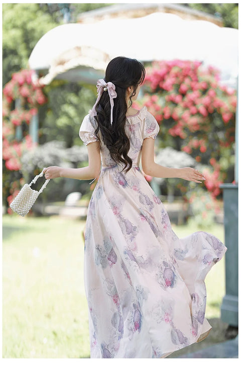 Imogene vintage dress, Vintage French dress, vintage dress, fairy, cottagecore dress, French dress, 1940s Imogene vintage dress, Vintage French dress, vintage dress, fairy, cottagecore dress, French dress, 1940s