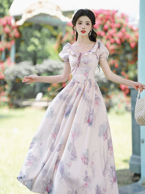 Imogene vintage dress, Vintage French dress, vintage dress, fairy, cottagecore dress, French dress, 1940s Imogene vintage dress, Vintage French dress, vintage dress, fairy, cottagecore dress, French dress, 1940s