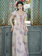 Imogene vintage dress, Vintage French dress, vintage dress, fairy, cottagecore dress, French dress, 1940s