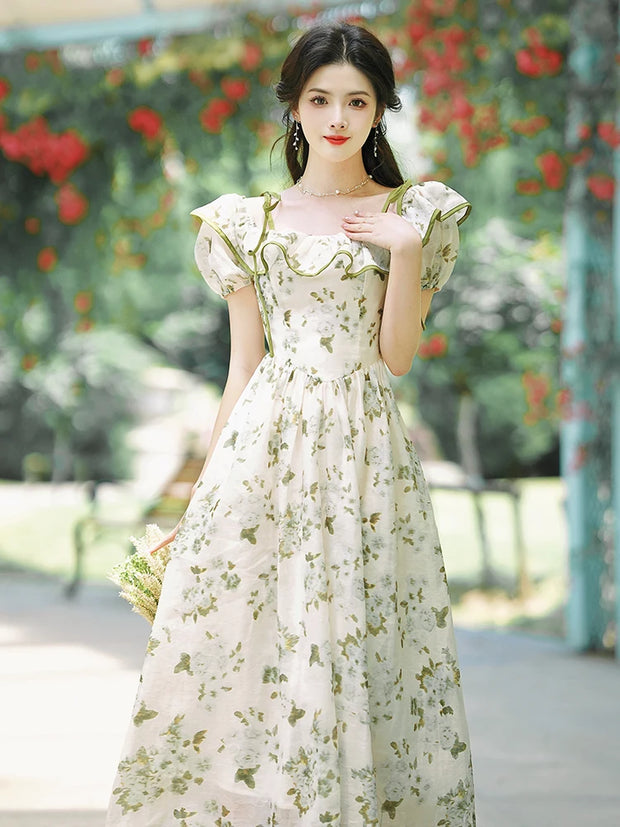 Gertrude vintage dress, Vintage French dress, vintage dress, fairy, cottagecore dress, French dress, 1940s