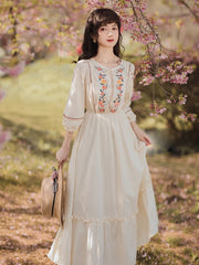 Zenobia vintage dress, Vintage French dress, vintage dress, fairy, cottagecore dress, French dress, 1940s