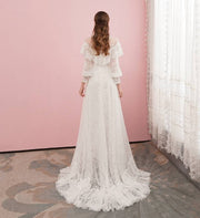 Vestido de novia Virginia, Victoriano, Viktorianisches Kleid, Vittoriani, Robe Victorian, Viktorianisches, Vintage-Kleid, Französisch, Hochzeitskleid