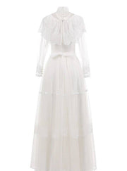 Vestido de novia Verónica, Victoriano, Viktorianisches Kleid, Vittoriani, Robe Victorian, Viktorianisches, Vintage-Kleid, Französisch, Hochzeitskleid