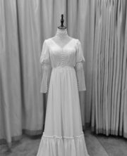 Vestido de novia Elisa, Victoriano, viktorianisches Kleid, Vittoriani, Robe victorienne, Viktorianisches, Vintage-Kleid, Französisch, Hochzeitskleid