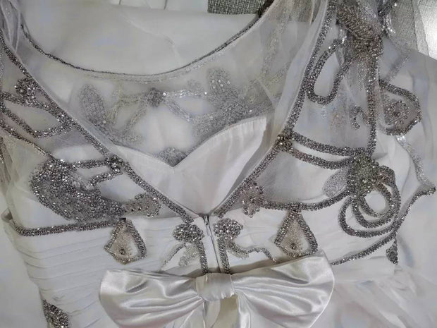 Vestido de Novia Sofía, Victoriano, viktorianisches Kleid, Edwardian, Gatsby Victorian, Vintage-Kleid, Französisch, Hochzeitskleid, 1900er, 1910er Jahre