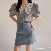 Rachel blouse, vintage blouse, vintage, 1980s, 1990s, cottagecore, french, retro