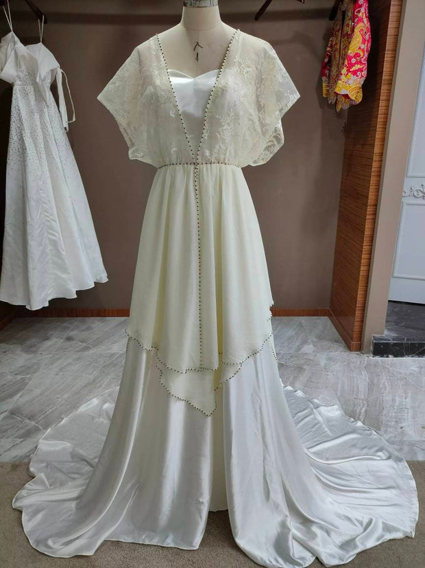 Robe de mariée Adela, victorienne, robe victorienne, édouardienne, gatsby victorienne, robe vintage, Français, robe de mariée, années 1900, années 1910