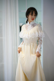 Robe de mariée rose, victorienne, robe victorienne, vittoriani, Robe victorienne, Viktorianisches, robe vintage, Français, robe de mariée
