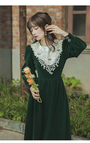 Addie vintage dress, Vintage French dress, vintage dress, floral dress, cottagecore dress, French dress, floral dress, 1940s