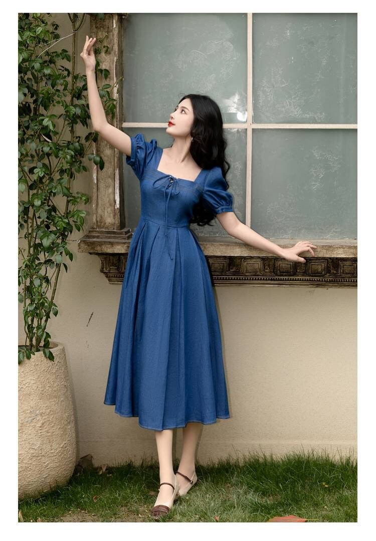 Vintage☆ France antique dress EU il_fullxfull.