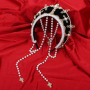Crown headband, Tudor, renaissance, Elizabethan, Tudor, crown, vintage, headpiece, crown, queen, costume, lolita, gothic
