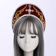 Crown headband, Tudor, renaissance, Elizabethan, Tudor, crown, vintage, headpiece, crown, queen, costume, lolita, gothic