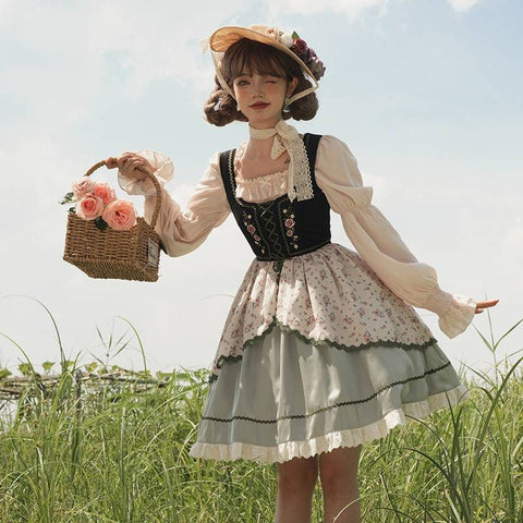 Naomi vintage dress, harajuku dress, japanese vintage dress, lolita dress, lolita dress, japanese dress, kawaii, costume dress Naomi vintage dress, harajuku dress, japanese vintage dress, lolita dress, lolita dress, japanese dress, kawaii, costume dress