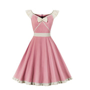 Cinderella dress, Vintage 1950's floral dress 1950's pin up, 1950's summer dress fifties, retro, polka dot, rockabilly