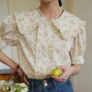 Evie blouse, vintage blouse, vintage, 1980s, 1990s, cottagecore, french blouse, retro blouse, dirndl, dirndl, boho, 1940s