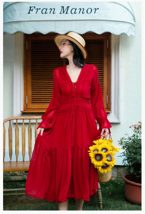 Dodie vintage dress, Vintage French dress, vintage dress, floral dress, cottagecore dress, French dress, floral dress, 1950s