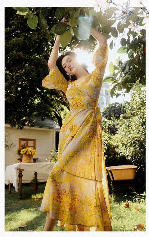 Mallory vintage dress, Vintage French dress, vintage dress, floral dress, cottagecore dress, French dress, floral dress, 1950s