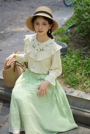 Clementine vintage set, victorian, Victorian dress, cottagecore, vittoriani, Robe victorienne, Viktorianisches, Vintage Dress, French