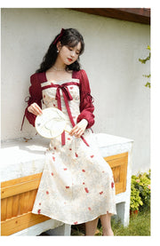 Elnora vintage dress, victorian, Victorian dress, vittoriani, hanfu, lolita, Viktorianisches, Vintage Dress, French, Mori, kawaii