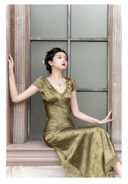 Olivette vintage dress, Vintage French dress, vintage dress, floral dress, cottagecore dress, French dress, floral dress, 1950s
