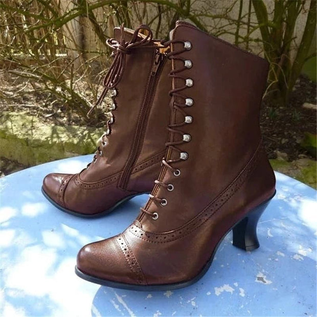 Heel boots - Shoes Heel, vintage, High Heel, retro high heels, retro heels, vintage boots, high heel boots, Victorian, Edwardian, kawaii