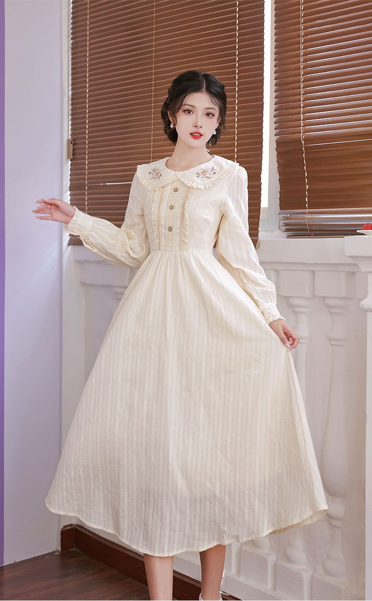 Vintage☆ France antique dress EU il_fullxfull.